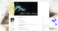 Desktop Screenshot of lynseyreadswritescreates.blogspot.com