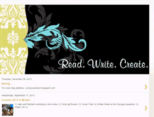 Tablet Screenshot of lynseyreadswritescreates.blogspot.com