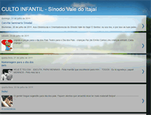 Tablet Screenshot of cultoinfantil-sinodovaledoitajai.blogspot.com