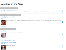 Tablet Screenshot of manningsonthemove.blogspot.com