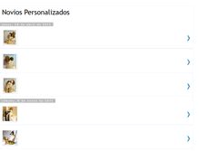 Tablet Screenshot of novios--personalizados.blogspot.com