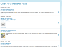 Tablet Screenshot of fixyourairconditioner.blogspot.com