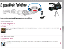 Tablet Screenshot of elgusanillodelperiodismo.blogspot.com