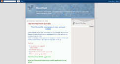 Desktop Screenshot of newshunteterno.blogspot.com