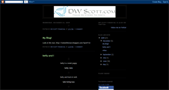 Desktop Screenshot of dwscottfinancial.blogspot.com