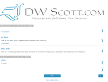 Tablet Screenshot of dwscottfinancial.blogspot.com