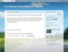 Tablet Screenshot of kumikitangkabuhayansapilipinas.blogspot.com