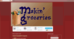 Desktop Screenshot of makin-groceries.blogspot.com