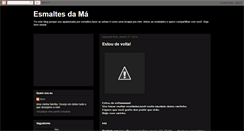Desktop Screenshot of esmaltesdama.blogspot.com