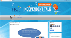 Desktop Screenshot of independent-talk.blogspot.com