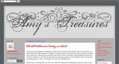 Desktop Screenshot of amys-treasures.blogspot.com