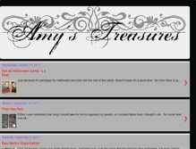 Tablet Screenshot of amys-treasures.blogspot.com