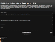Tablet Screenshot of didactica-una.blogspot.com