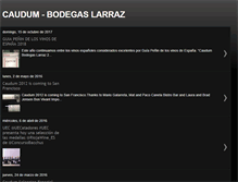 Tablet Screenshot of caudum.blogspot.com