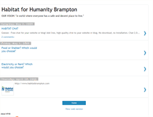 Tablet Screenshot of habitatbrampton.blogspot.com