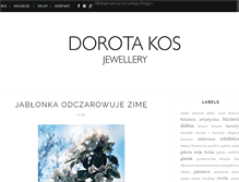 Tablet Screenshot of dorotakos.blogspot.com