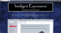 Desktop Screenshot of intelligentexpressions.blogspot.com