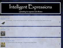 Tablet Screenshot of intelligentexpressions.blogspot.com