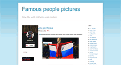 Desktop Screenshot of famous-people-pictures.blogspot.com