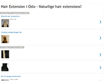 Tablet Screenshot of hairextensionioslo.blogspot.com