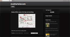 Desktop Screenshot of muktartelecom.blogspot.com