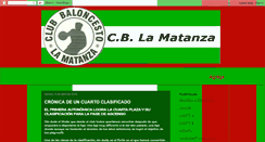 Desktop Screenshot of cblamatanza.blogspot.com