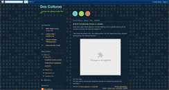 Desktop Screenshot of dosculturas.blogspot.com