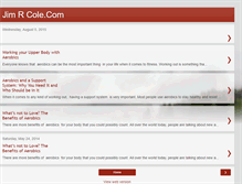 Tablet Screenshot of jimrcole.blogspot.com