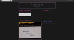 Desktop Screenshot of pilouteam.blogspot.com