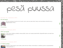 Tablet Screenshot of pesapuussa.blogspot.com