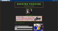 Desktop Screenshot of nuestraposicion.blogspot.com