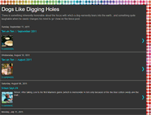Tablet Screenshot of dogslikediggingholes.blogspot.com