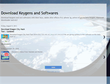 Tablet Screenshot of downloadkeygens.blogspot.com
