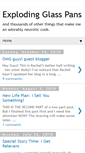 Mobile Screenshot of explodingglass.blogspot.com
