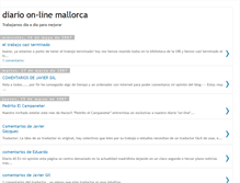 Tablet Screenshot of diariomallorca.blogspot.com