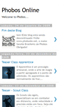 Mobile Screenshot of phobos-online.blogspot.com