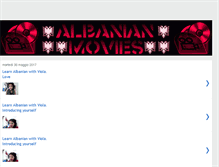 Tablet Screenshot of albanianmovies.blogspot.com