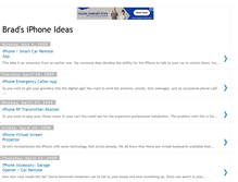 Tablet Screenshot of bradsideas.blogspot.com