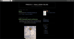Desktop Screenshot of prock-1balloonblog.blogspot.com