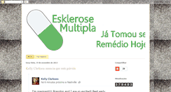 Desktop Screenshot of esklerosemultipla.blogspot.com