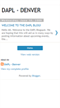Mobile Screenshot of dapldenver.blogspot.com