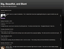 Tablet Screenshot of bigbeautifulandblunt.blogspot.com