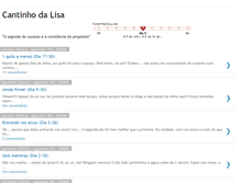 Tablet Screenshot of cantinhodalisa.blogspot.com