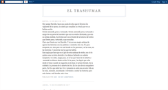 Desktop Screenshot of eltrashumar.blogspot.com