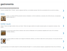 Tablet Screenshot of claudia-gastronomia.blogspot.com