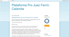 Desktop Screenshot of juezcalamita.blogspot.com
