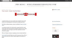 Desktop Screenshot of pokerriveronline.blogspot.com
