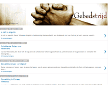 Tablet Screenshot of gebedstrijd.blogspot.com