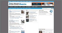 Desktop Screenshot of johnysimplemagazine.blogspot.com