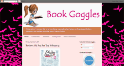 Desktop Screenshot of mybookgoggles.blogspot.com